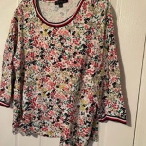 Tommy Hilfiger plus size 3x flowered top